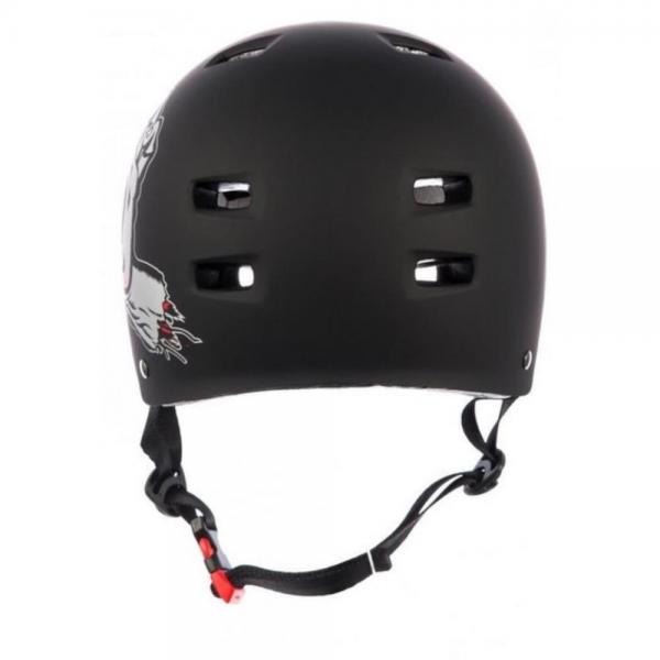 BULLET SANTA CRUZ SCREAMING HAND MATT BLACK CASCO