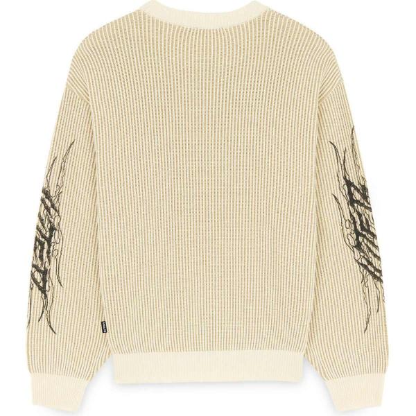 IUTER TRIBAL JUMPER IVORY MAGLIONE