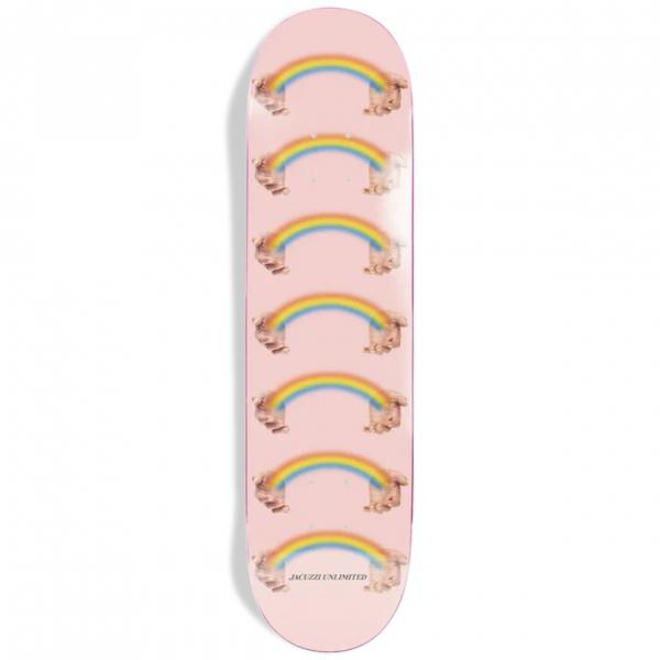 JACUZZI SKATEBOARDS RAINBOW HANDS JET SKI 8.25" TAVOLA