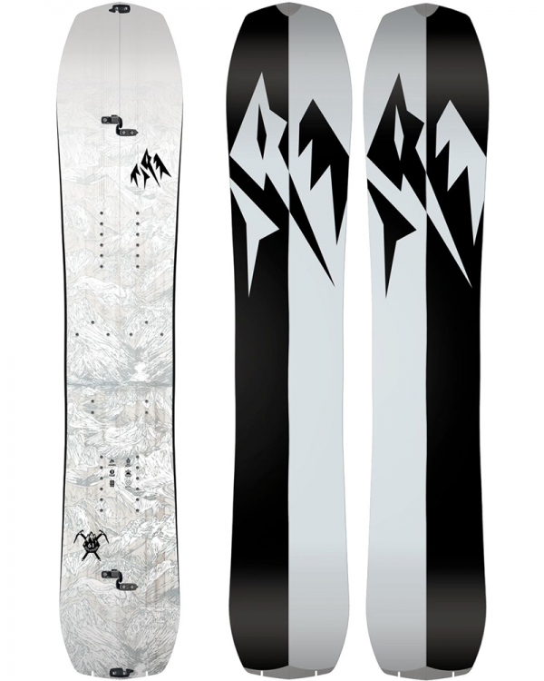 JONES SOLUTION SPLITBOARD 161 + PELLI NOMAD QUICK TENSION + ATTACCHI UNION CHARGER