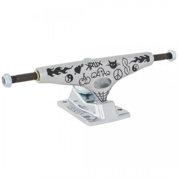 KRUX K5 STANDARD 8.0 POLISHED DOODLE SILVER TRUCK