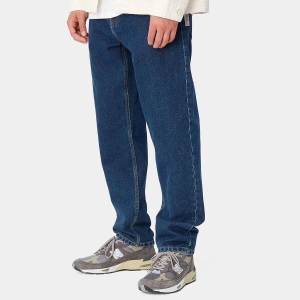 CARHARTT WIP NEWEL PANT BLUE STONE WASHED