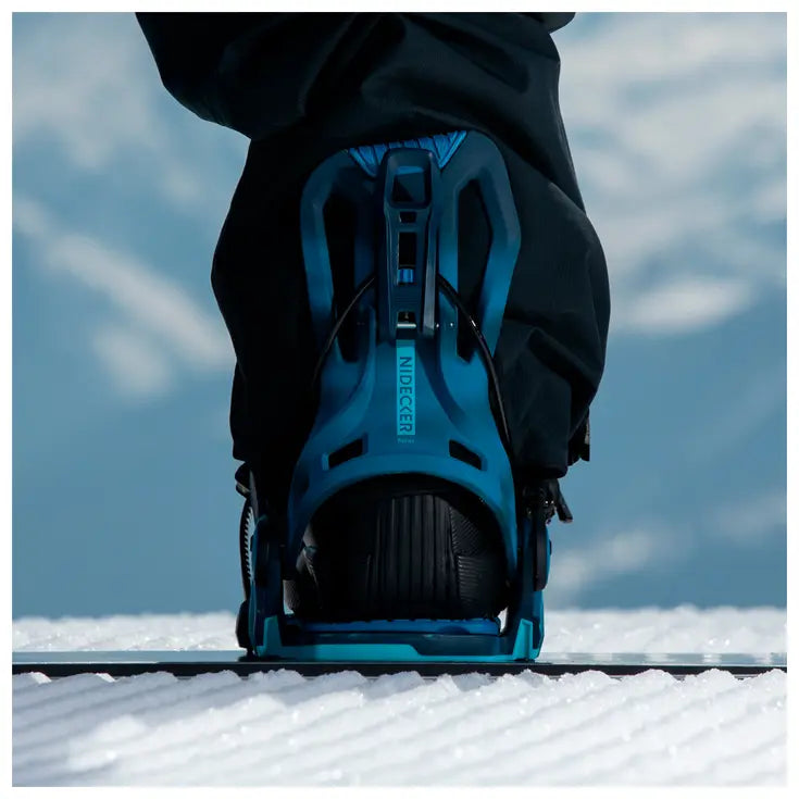 NIDECKER FLOW FENIX CYBER BLUE ATTACCHI SNOWBOARD