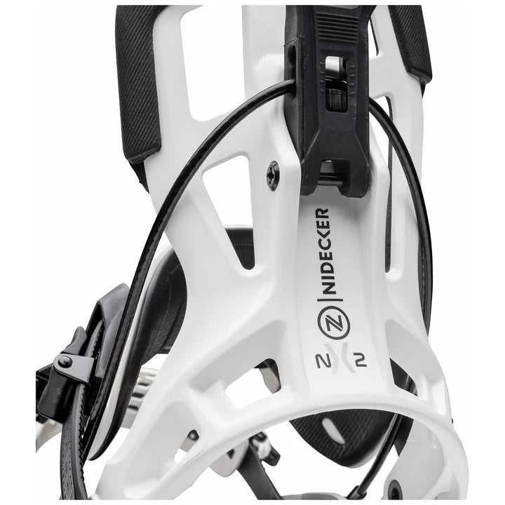 NIDECKER FLOW NX2 HYBRID WHITE ATTACCHI SNOWBOARD