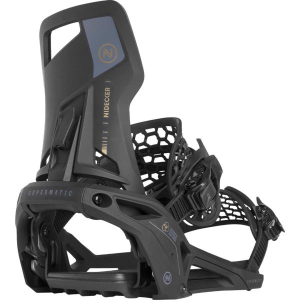 NIDECKER SUPERMATIC OG BLACK ATTACCHI SNOWBOARD