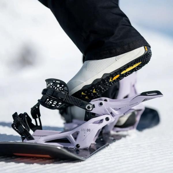 NIDECKER SUPERMATIC OG BLACK ATTACCHI SNOWBOARD