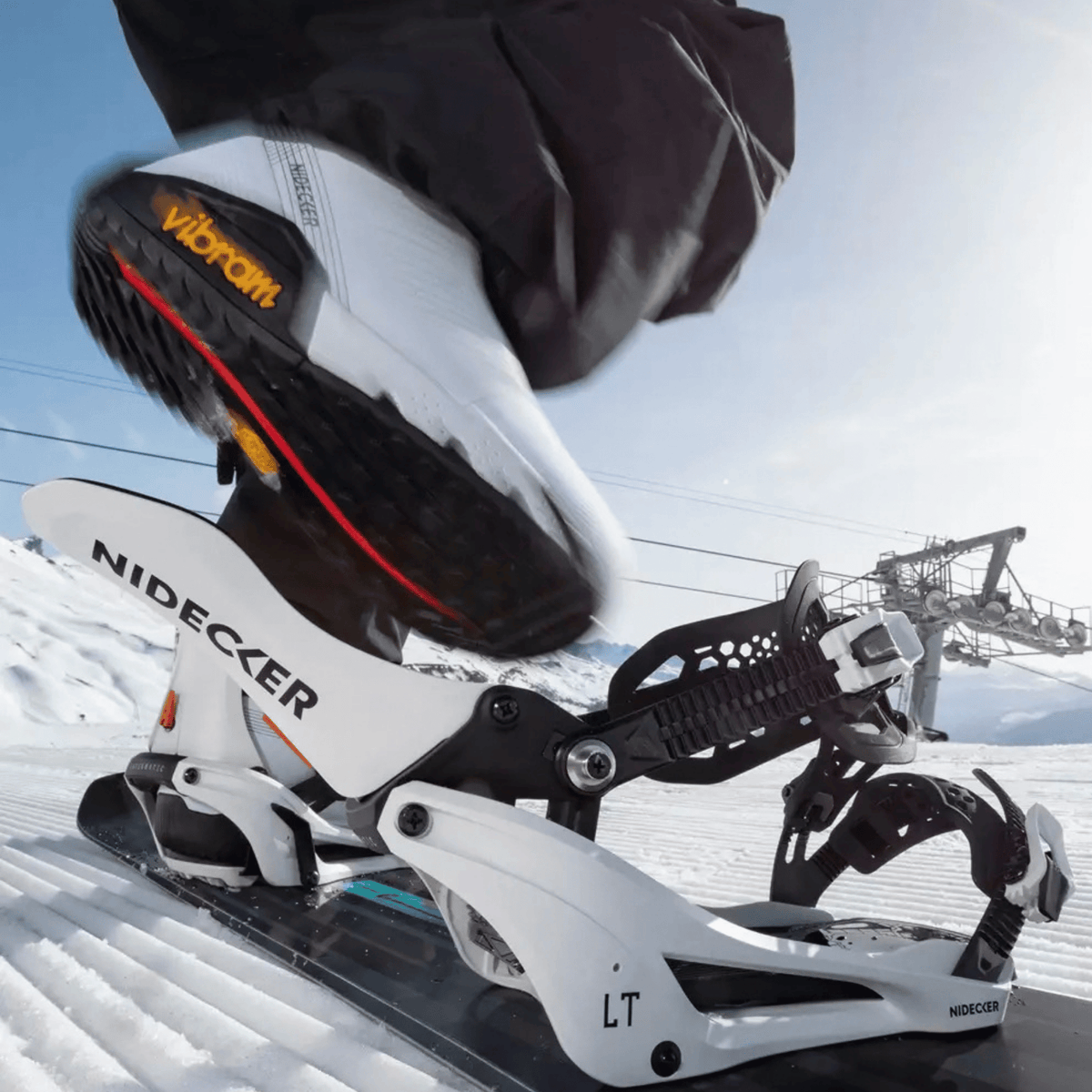 NIDECKER LT SUPERMATIC WHITE