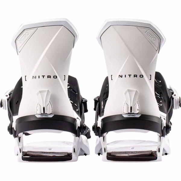 NITRO TEAM WHITE ATTACCHI SNOWBOARD