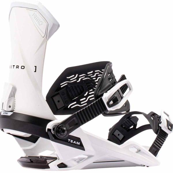 NITRO TEAM WHITE ATTACCHI SNOWBOARD