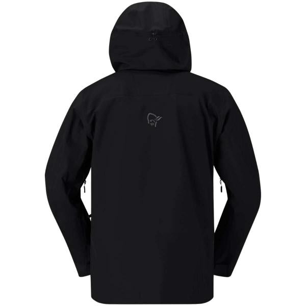 NORRONA LOFOTEN GORE-TEX CAVIAR BLACK GIACCA SNOWBOARD
