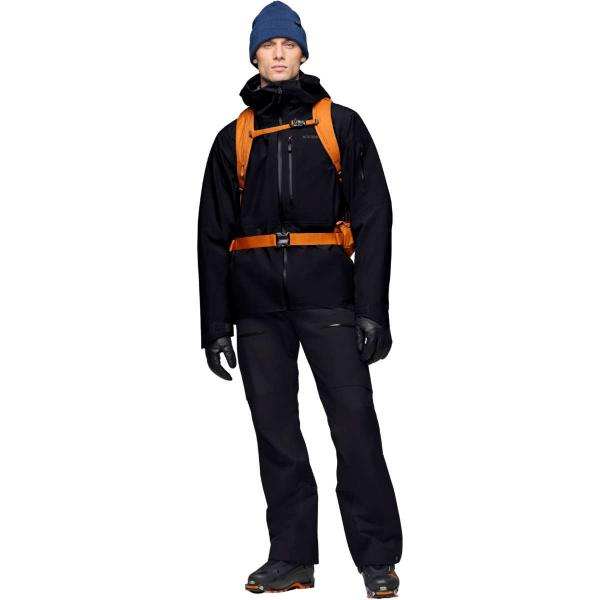 NORRONA LOFOTEN GORE-TEX CAVIAR BLACK GIACCA SNOWBOARD