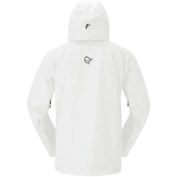 NORRONA LOFOTEN GORE-TEX INSULATED JACKET WHISPER WHITE GIACCA SNOWBOARD