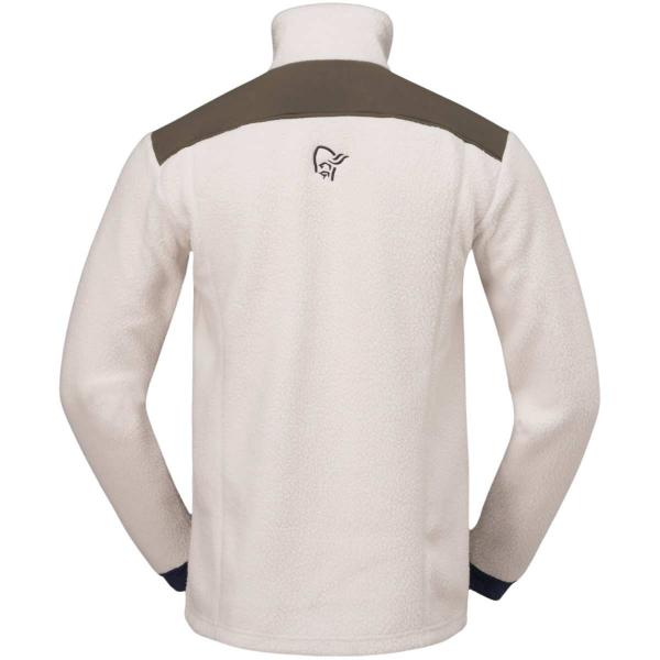 NORRONA TROLLVEGGEN WARM3 JACKET WHISPER WHITE PILE