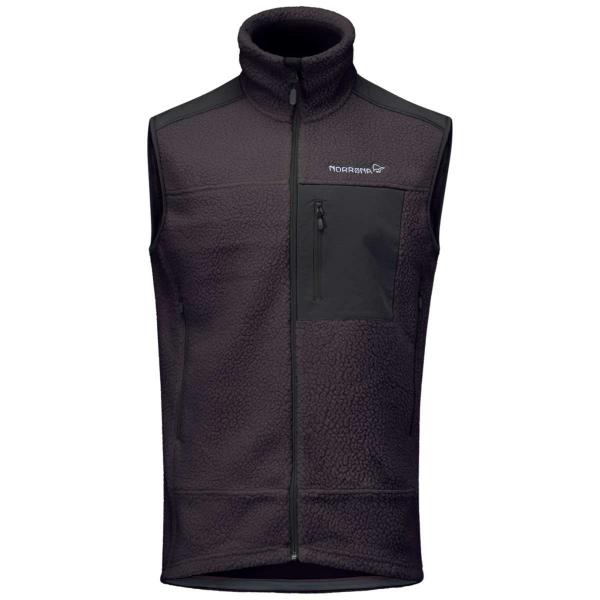 NORRONA TROLLVEGGEN WARM3 VEST PHANTOM SMANICATO IN PILE