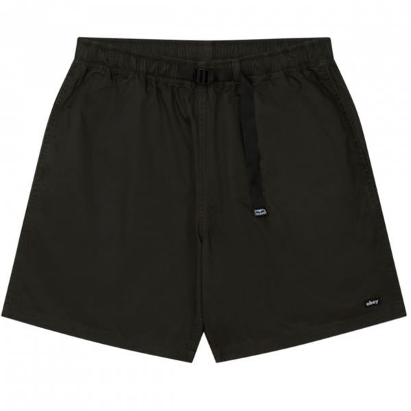 OBEY EASY GRAVEL TRAIL ROSIN FADED WASH SHORTS
