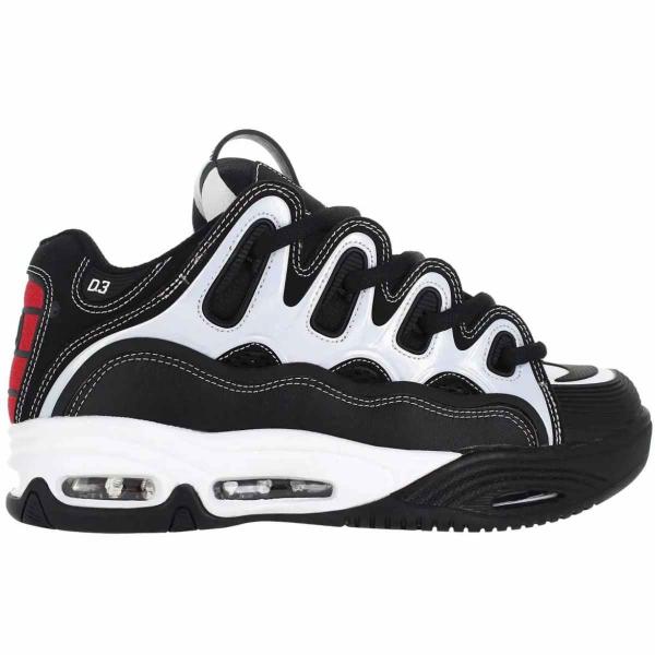 OSIRIS D3 2001 BLACK/WHITE/RED