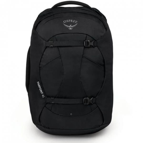 OSPREY FARPOINT 40 BLACK ZAINO VIAGGIO