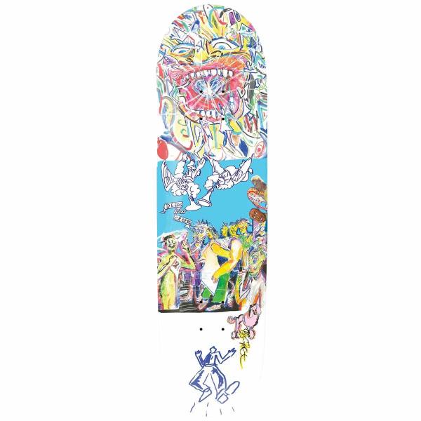 PASS~PORT HEAVEN & HELL SERIES - DEEDS NOT CREEDS TAVOLA SKATEBOARD