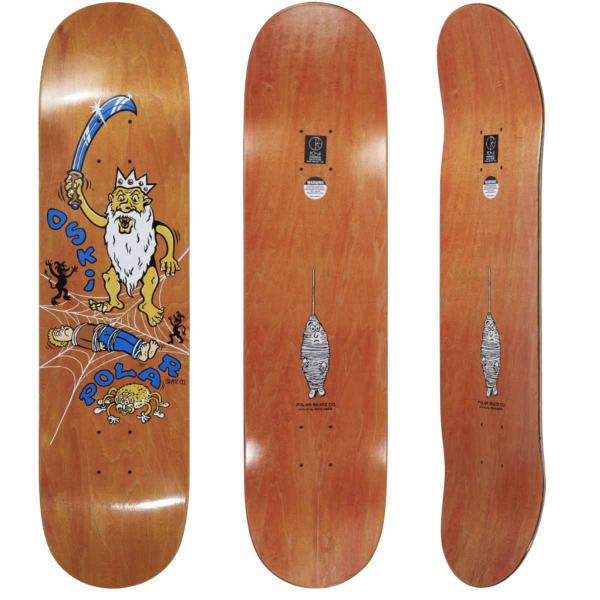 POLAR SKATE SPIDER KING OSKI 8.5" TAVOLA SKATEBOARD