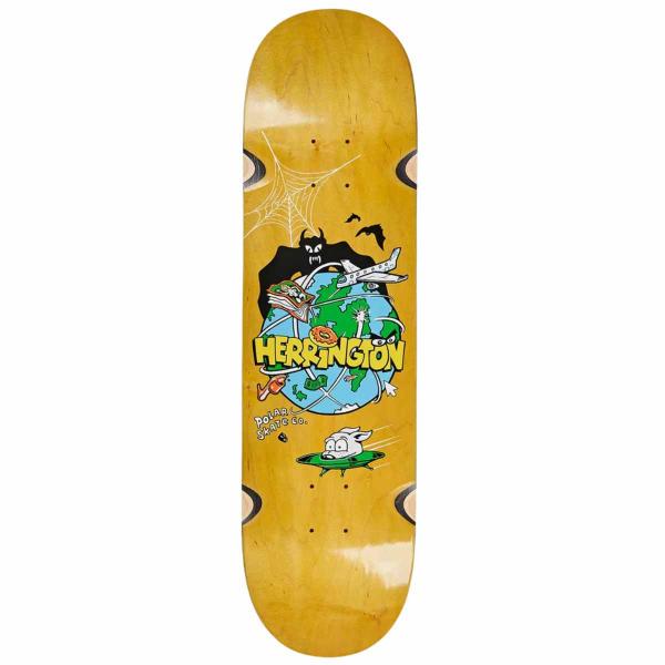 POLAR PLANET HERRINGTON WHEEL WEELLS 8.5 TAVOLA SKATEBOARD