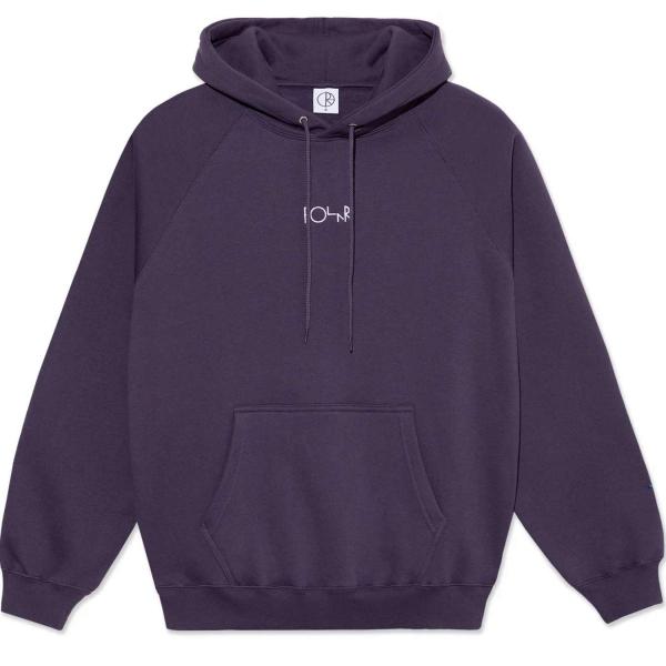 POLAR DEFAULT HOODIE DARK VIOLET FELPA