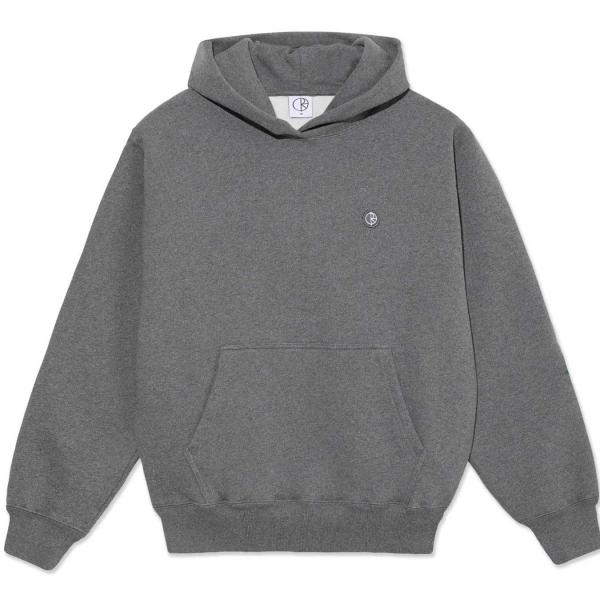 POLAR ED HOODIE DARK HEATHER GREY FELPA