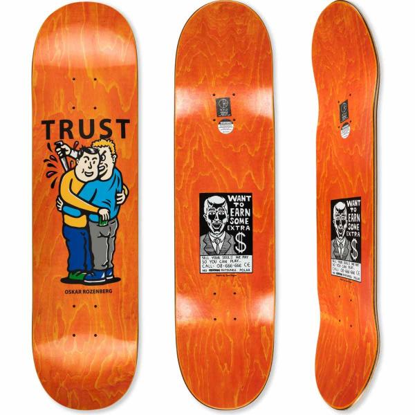 POLAR OSKAR ROZENBERG TRUST VENEER TAVOLA SKATEBOARD