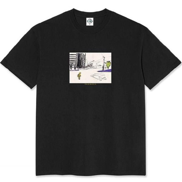 POLAR DOWNTOWN BLACK T-SHIRT
