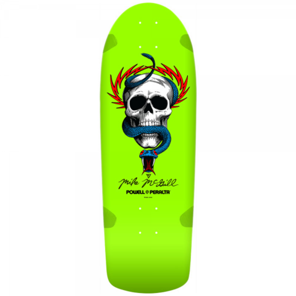 POWELL PERALTA MCGILL GREEN GOLD LIMITED 10" TAVOLA SKATEBOARD