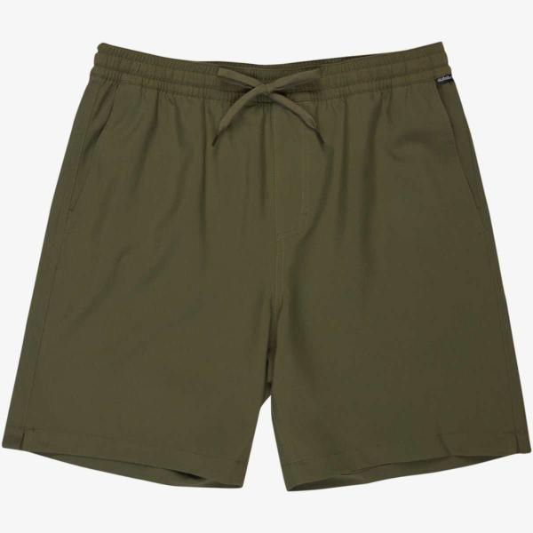 QUIKSILVER BOARDSHORT TAXER AMPHIBIAN 18'' GRAPE LEAF COSTUME