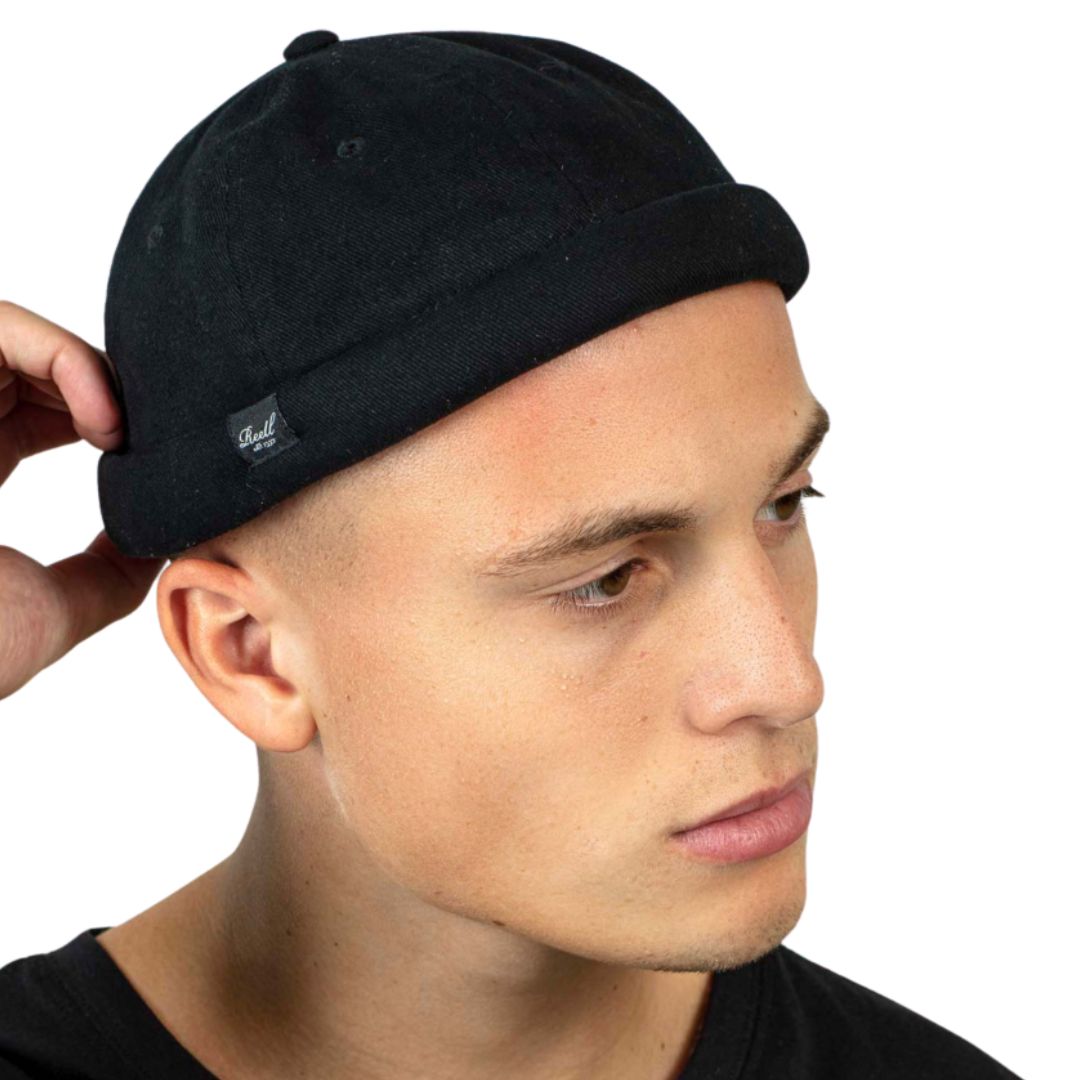 REELL DOCKER CAPPELLO SENZA VISIERA BLACK