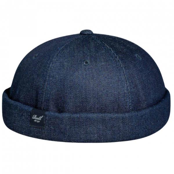 REELL DOCKER CAPPELLO SENZA VISIERA PURE DENIM