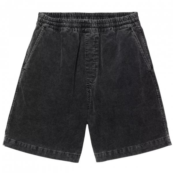 CARHARTT WIP REYNOLD SHORT BLACK (DUSKY WASHED)