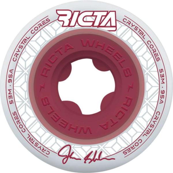RICTA SHANAHAN CRYSTAL CORES CLEAR METALLIC 53mm - 95A RED RUOTE