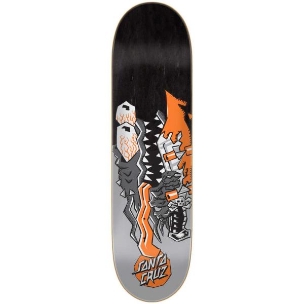 SANTA CRUZ MEEK SCRATCHED SLASHER FEELBASE PRO 8.25" TAVOLA SKATEBOARD