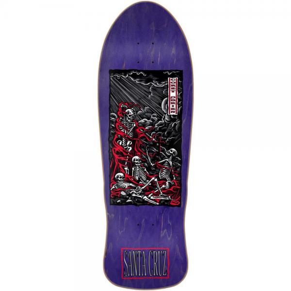 SANTA CRUZ O'BRIEN PURGATORY REISSUE 9.85" TAVOLA SKATEBOARD