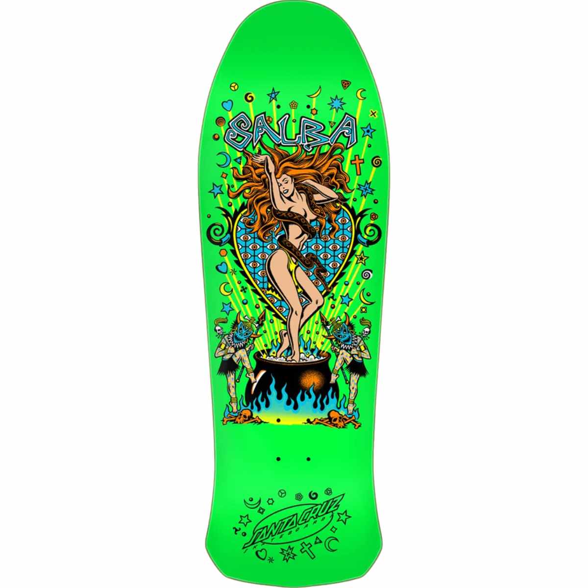 SANTA CRUZ SALBA WITCH DOCTOR OLD SCHOOL TAVOLA SKATEBOARD