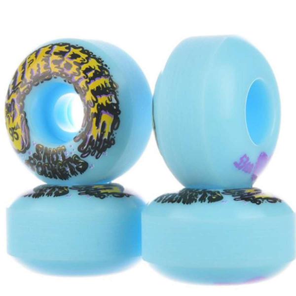 SANTA CRUZ SLIME BALLS SNOT ROCKETS PASTEL BLUE 53mm 95A RUOTE