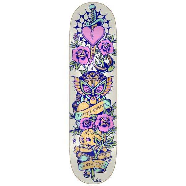 SANTA CRUZ SOMMER TATTOOED 8.25'' TAVOLA SKATEBOARD