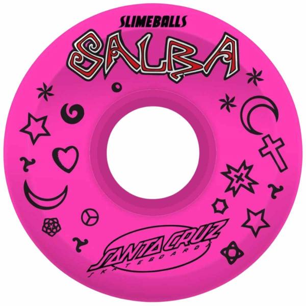SLIME BALLS WHEELS SALBA WITCHDOCTOR REISSUE OG SLIME PINK 60MM - 78A RUOTE SKATEBOARD