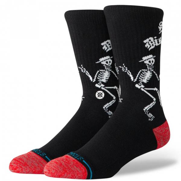 STANCE SKELLY DANCING CREW BLACK CALZINI