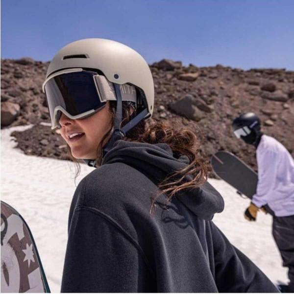 SMITH RODEO MATTE CHALK CASCO SNOWBOARD
