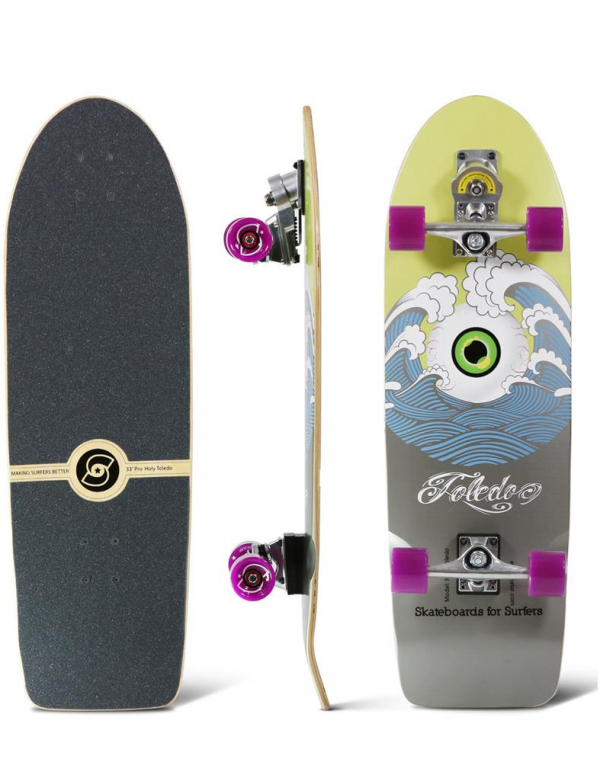 SMOOTHSTAR HOLY TOLEDO 33" SURFSKATE