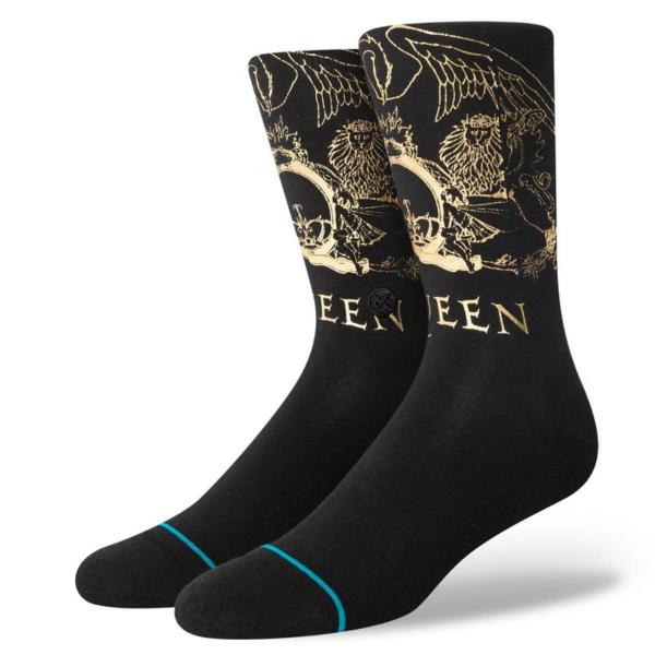 STANCE GOLDEN BLACK LTD QUEEN CALZINI