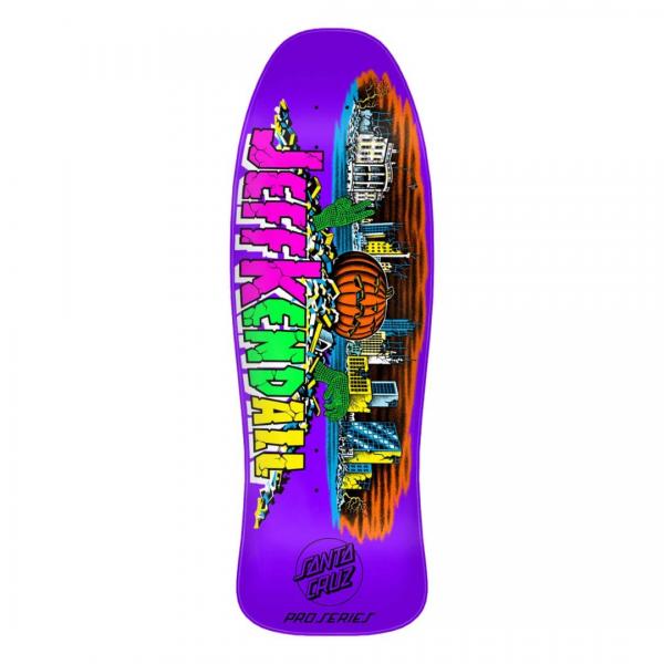 SANTA CRUZ KENDALL PUMPKIN REISSURE 10"x 30.12'' TAVOLA SKATEBOARD