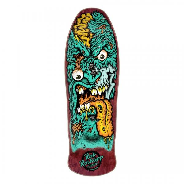 SANTA CRUZ ROSKOPP FACE TWO REISSUE OLD SCHOOL 9.9'' x 30.8'' TAVOLA SKATEBOARD