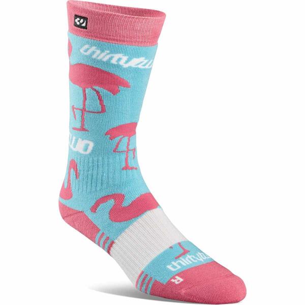 THIRTYTWO DOUBLE PINK/WHITE CALZINI SNOWBOARD DONNA