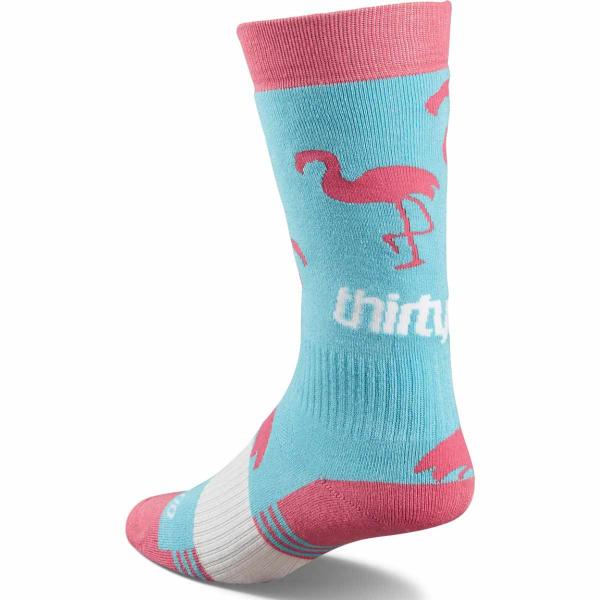 THIRTYTWO DOUBLE PINK/WHITE CALZINI SNOWBOARD DONNA