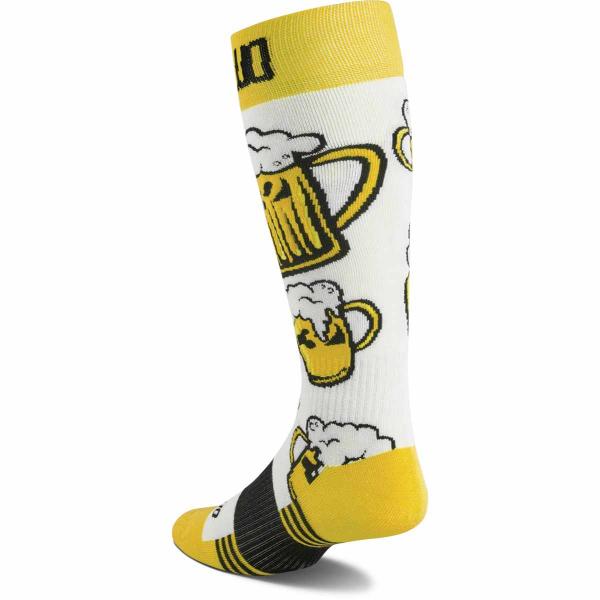 THIRTYTWO DOUBLE YELLOW/WHITE CALZINI SNOWBOARD