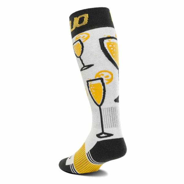 THIRTYTWO DOUBLE YELLOW/WHITE CALZINI SNOWBOARD